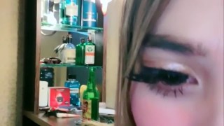 SL Cia Uting Toket Mulus Busana Transparan Ebot Hot